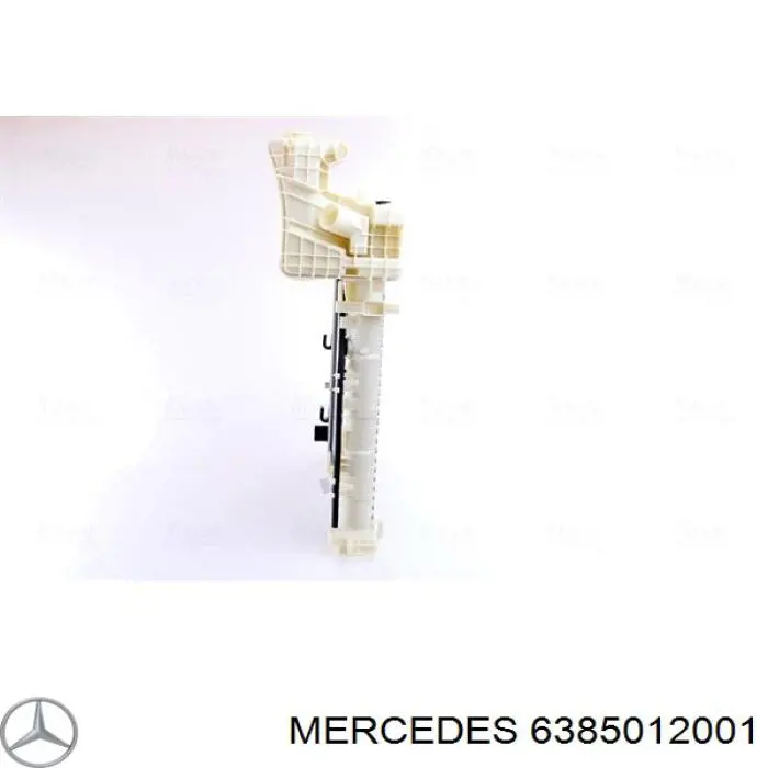 6385012001 Mercedes radiador refrigeración del motor