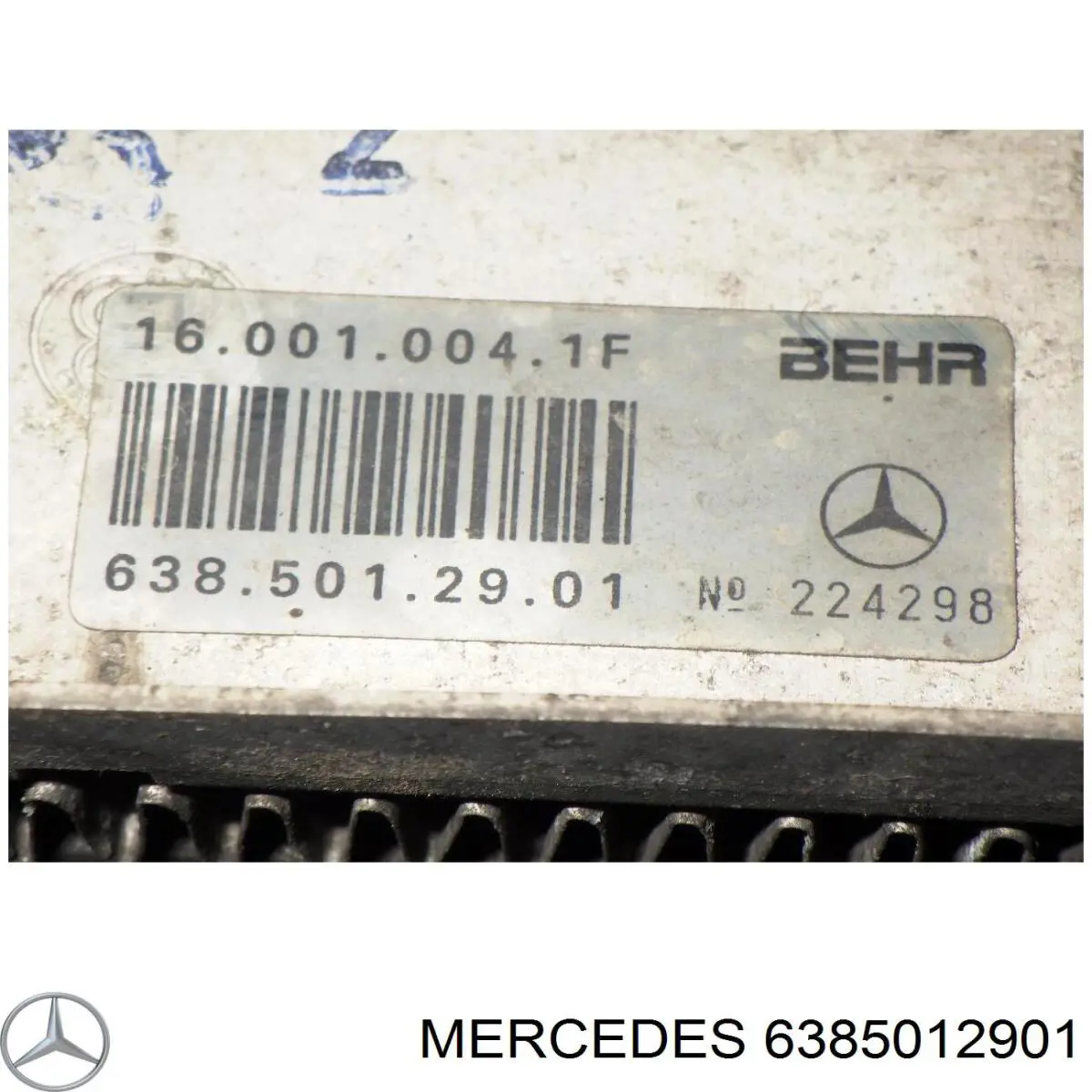 Comprar 6385012901 Mercedes Turbo intercooler