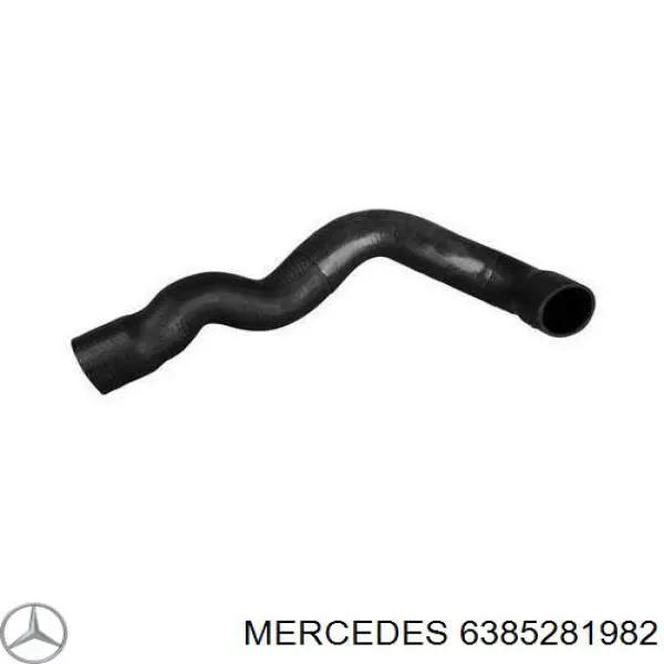 6385281982 Mercedes tubo intercooler superior