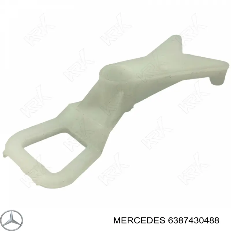 6387430488 Mercedes manecilla de puerta de maletero exterior