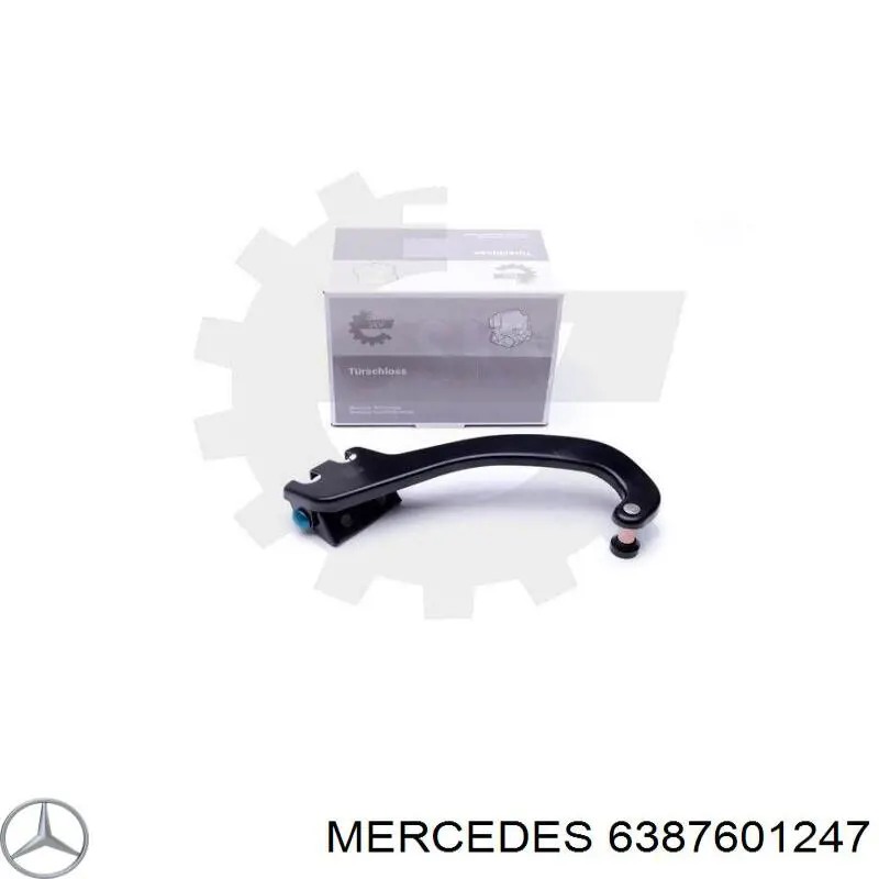 Comprar 6387601247 Mercedes Rodillo superior derecho de puerta corrediza