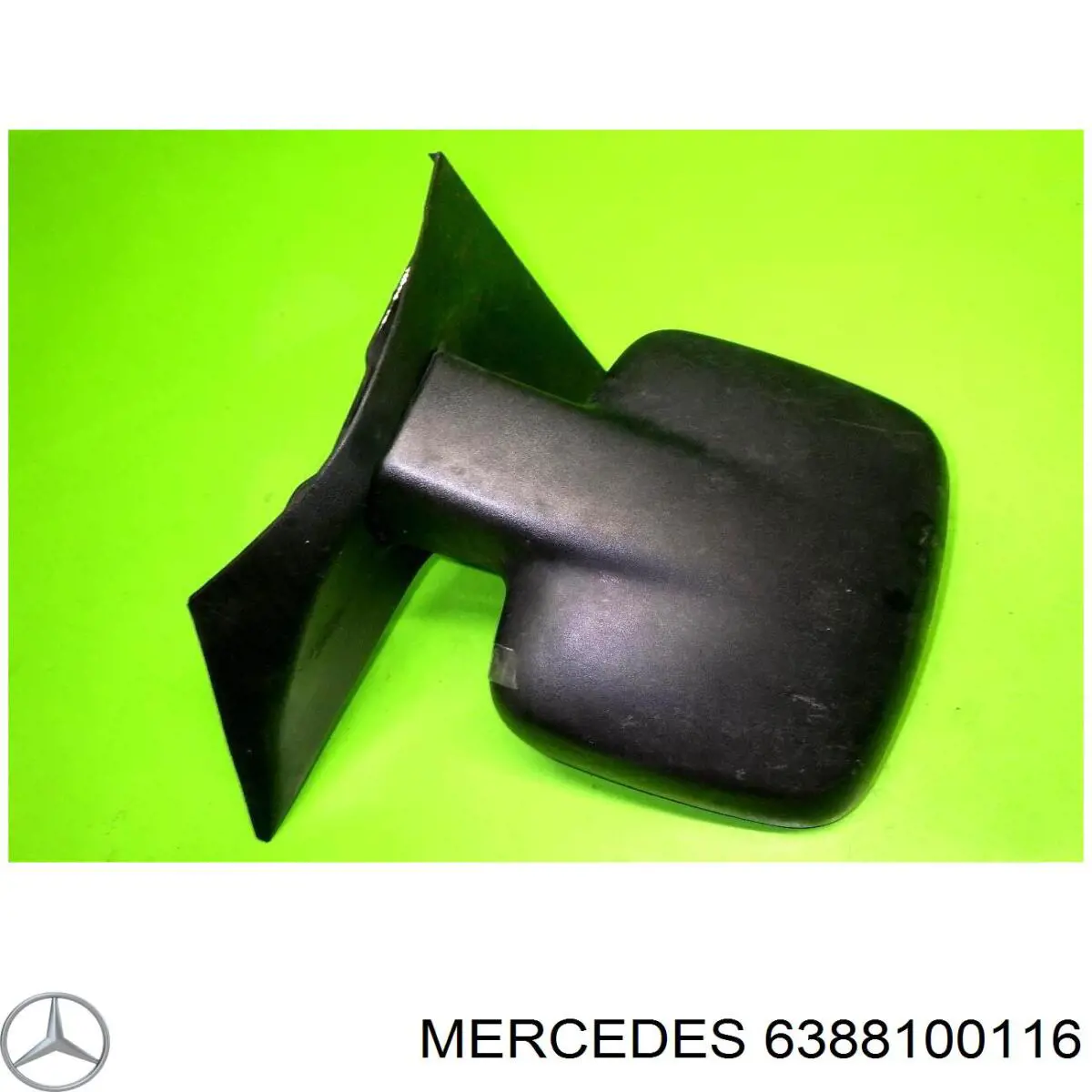6388100116 Mercedes espejo retrovisor derecho