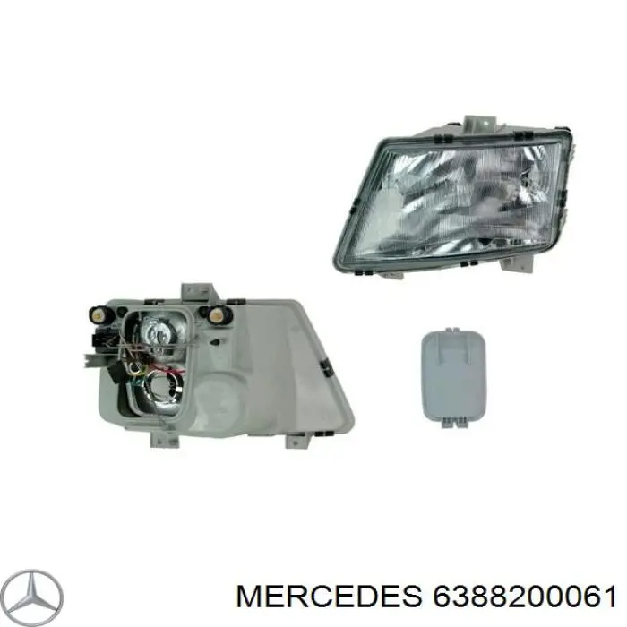 Faro Mercedes 6388200061 precio, desde 68,24 EUR