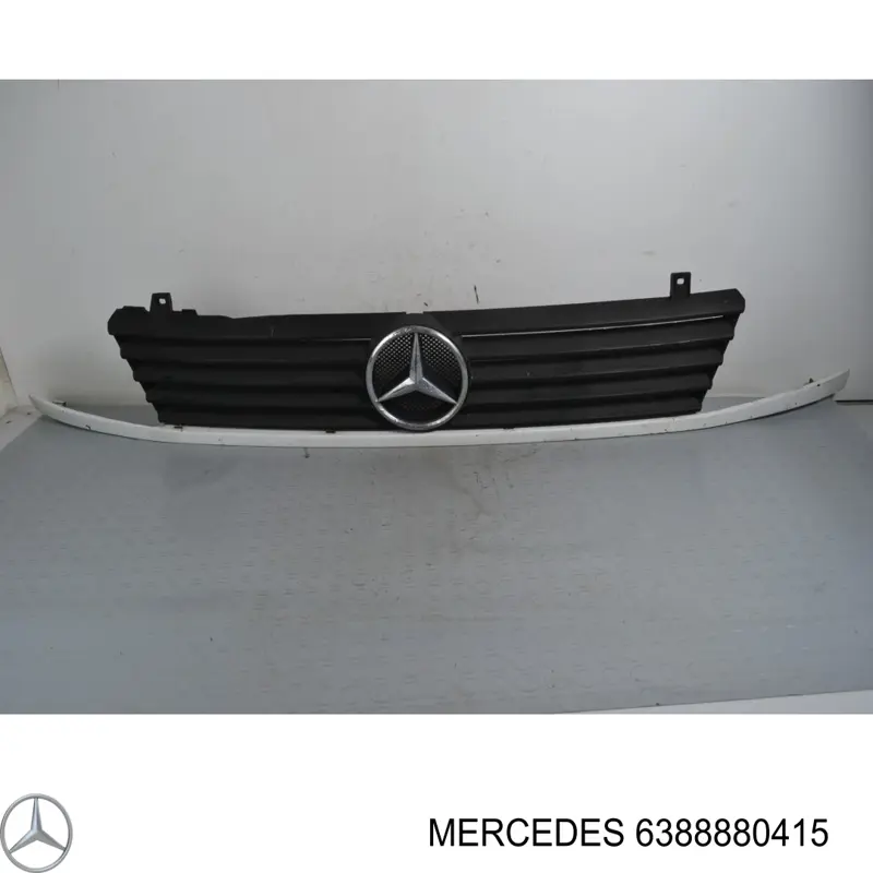 6388880415 Mercedes panal de radiador