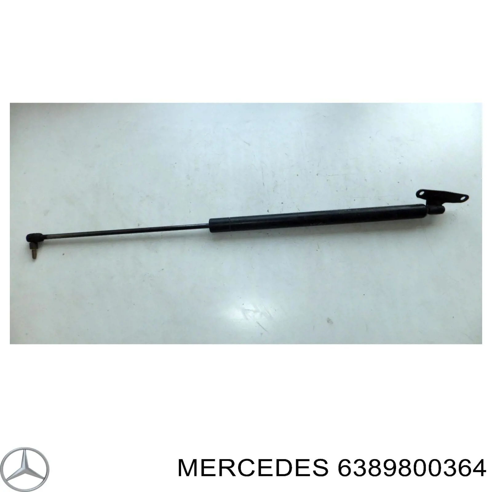 6389800364 Mercedes amortiguador de maletero