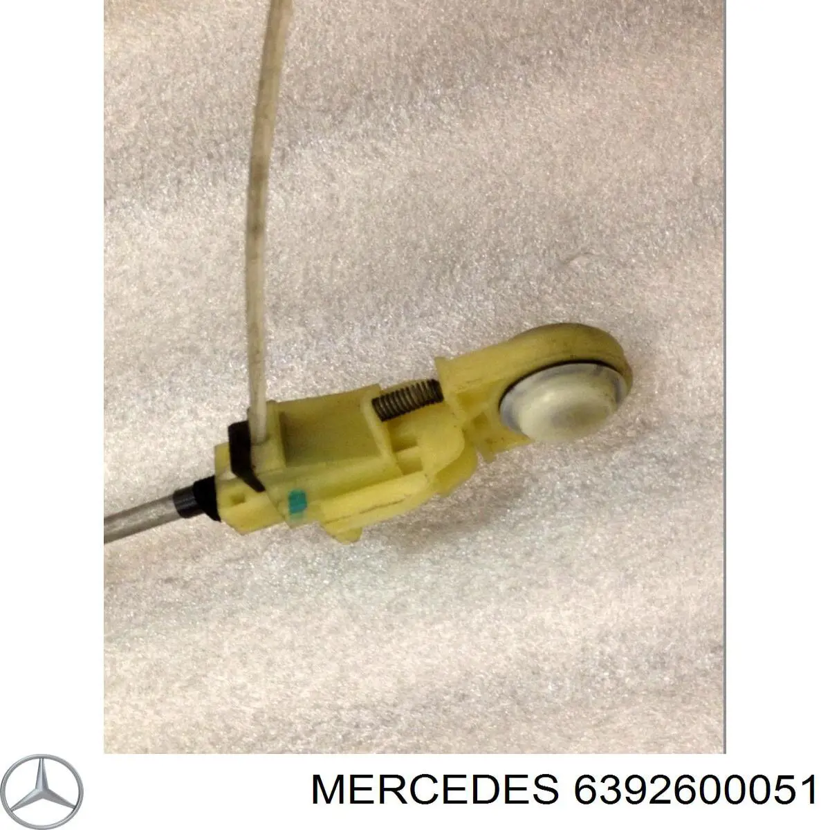 6392600051 Mercedes Cable de accionamiento, caja de cambios (selección de marcha)