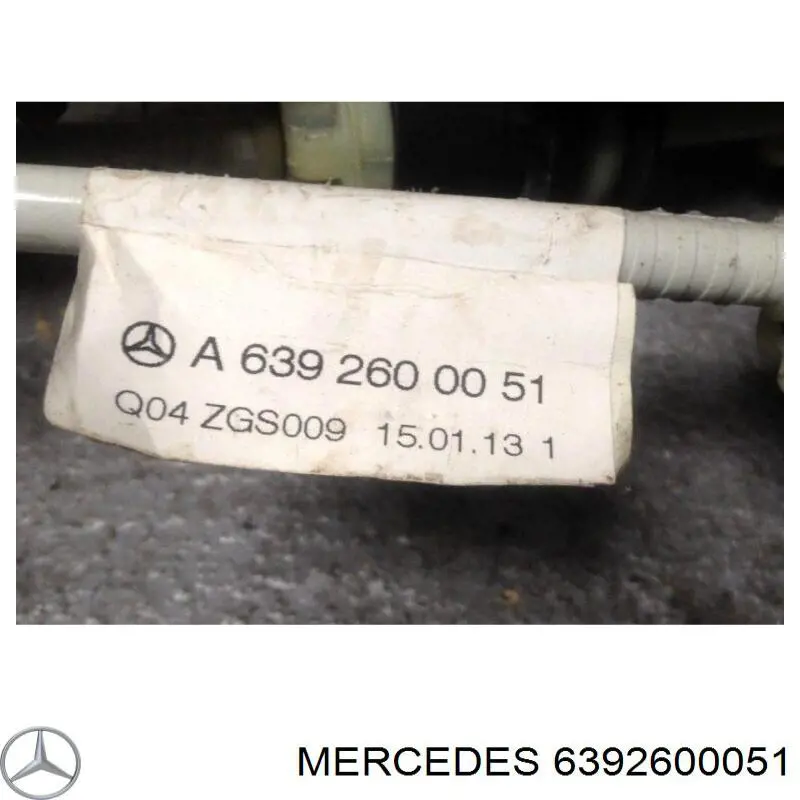 Cable de caja de cambios 6392600051 Mercedes