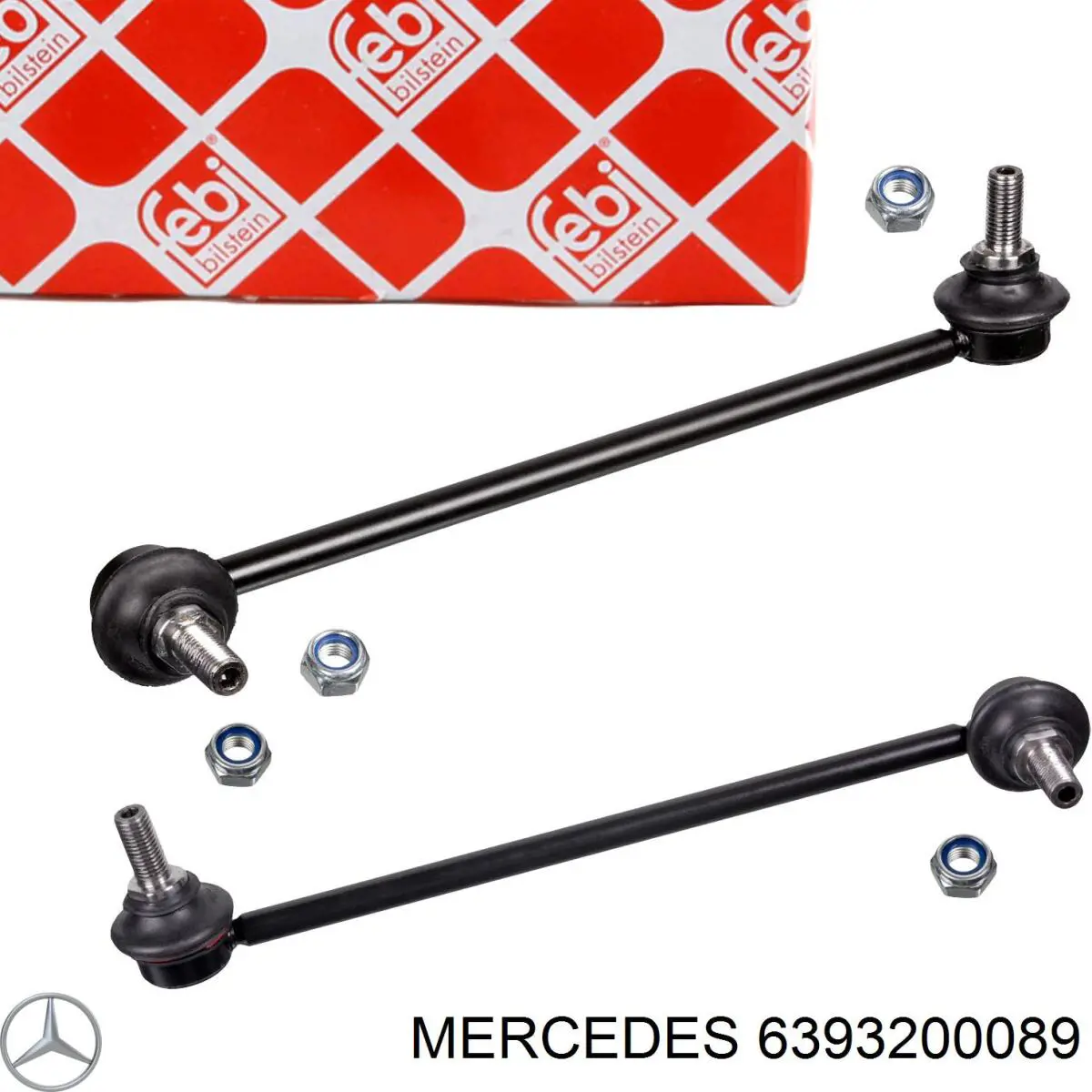 Bieleta estabilizadora delantera izquierda Mercedes 6393200089 precio, desde 11,46 EUR