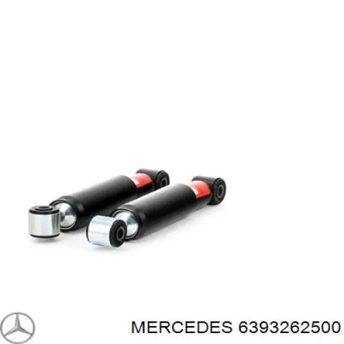 6393262500 Mercedes amortiguador trasero