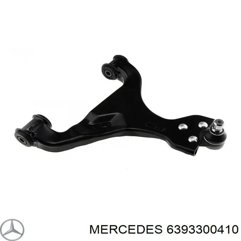 Brazo inferior izquierdo de la suspensión delantera Mercedes 6393300410 precio, desde 70,13 EUR