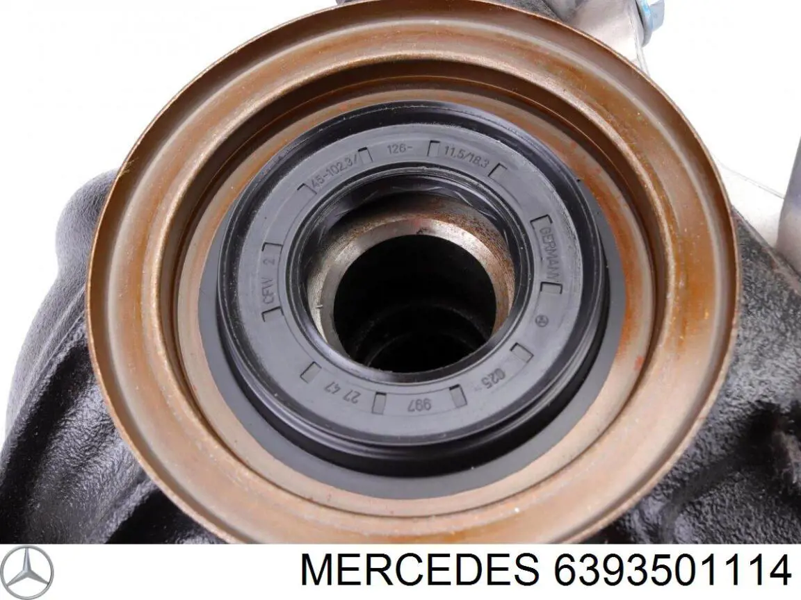 6393501114 Mercedes diferencial eje trasero