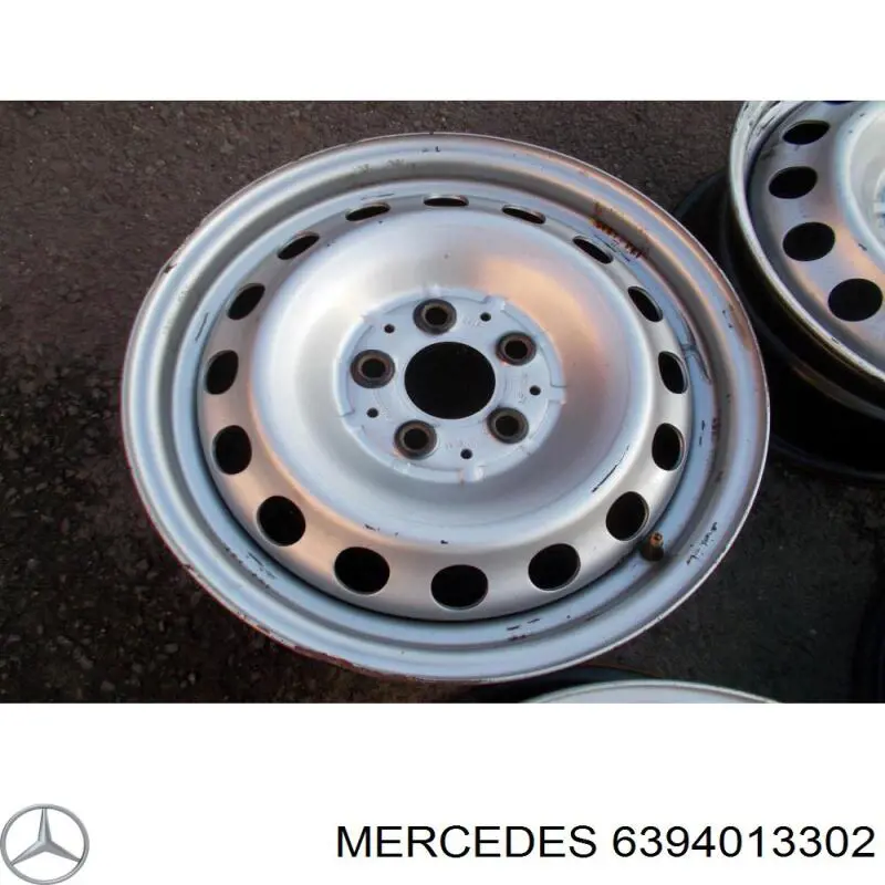 Ruedas De Acero (Estampado) Mercedes Vito (639)