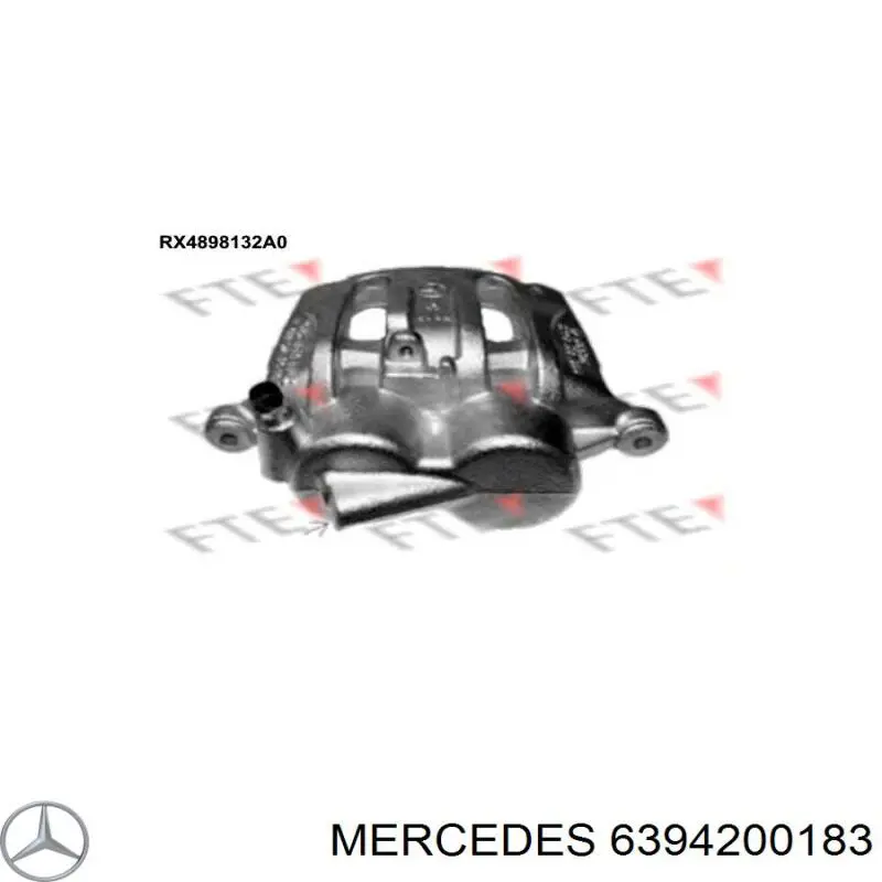 6394200183 Mercedes pinza de freno delantera derecha