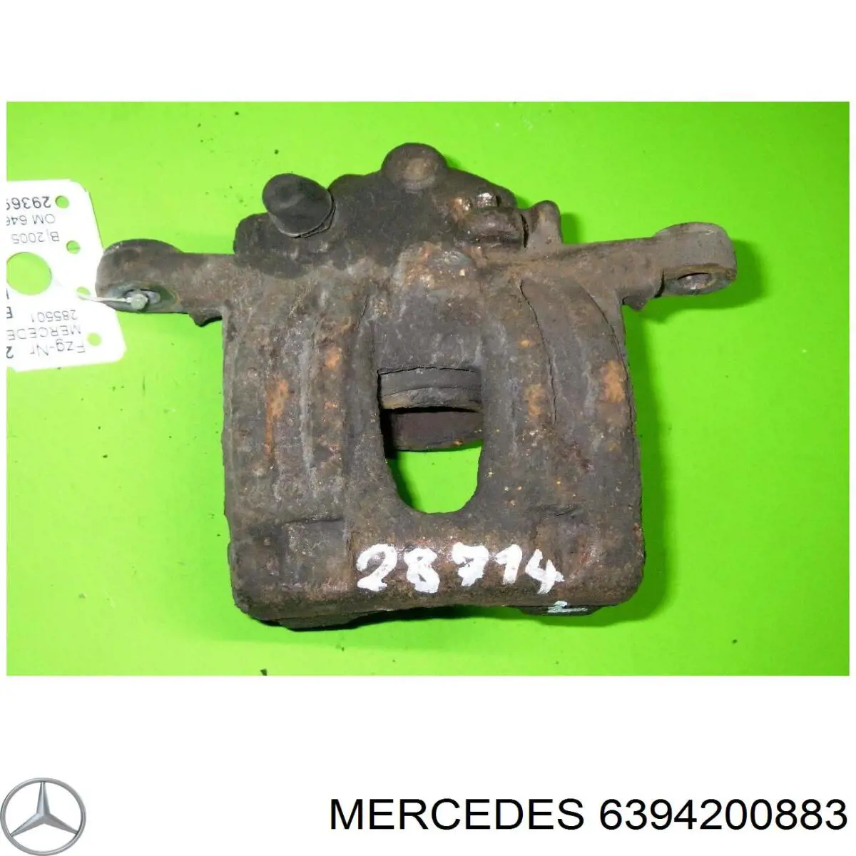 Comprar 6394200883 Mercedes Pinza de freno trasera izquierda