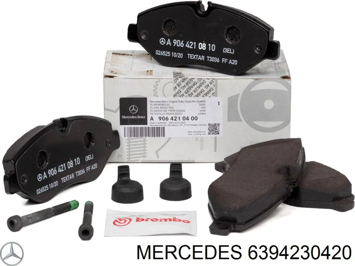 Comprar 6394230420 Mercedes Protector de disco de freno trasero izquierdo