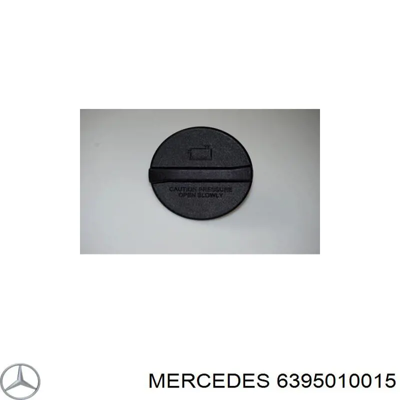 6395010015 Mercedes tapón, depósito de refrigerante