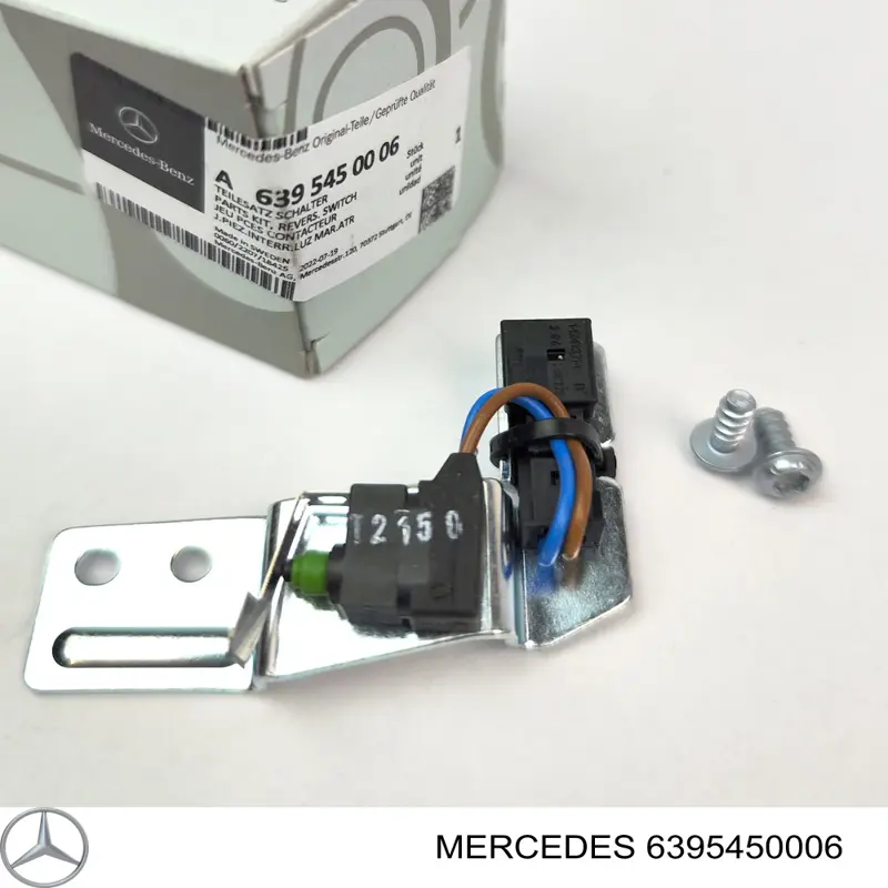 6395450006 Mercedes interruptor, piloto de marcha atrás