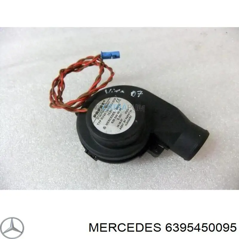 6395450095 Mercedes ventilador caja de fusible