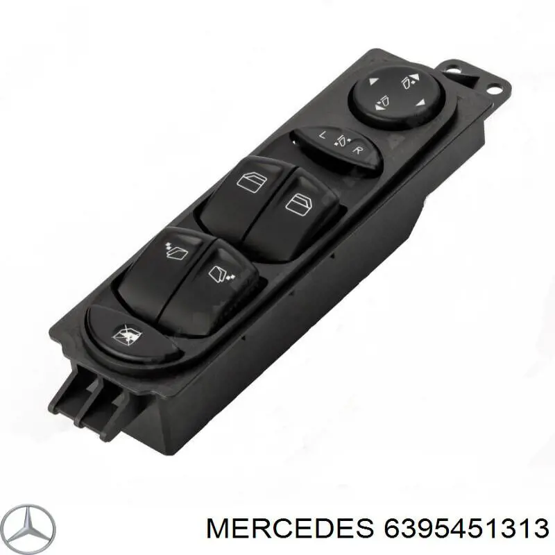 6395450513 Mercedes unidad de control elevalunas delantera izquierda