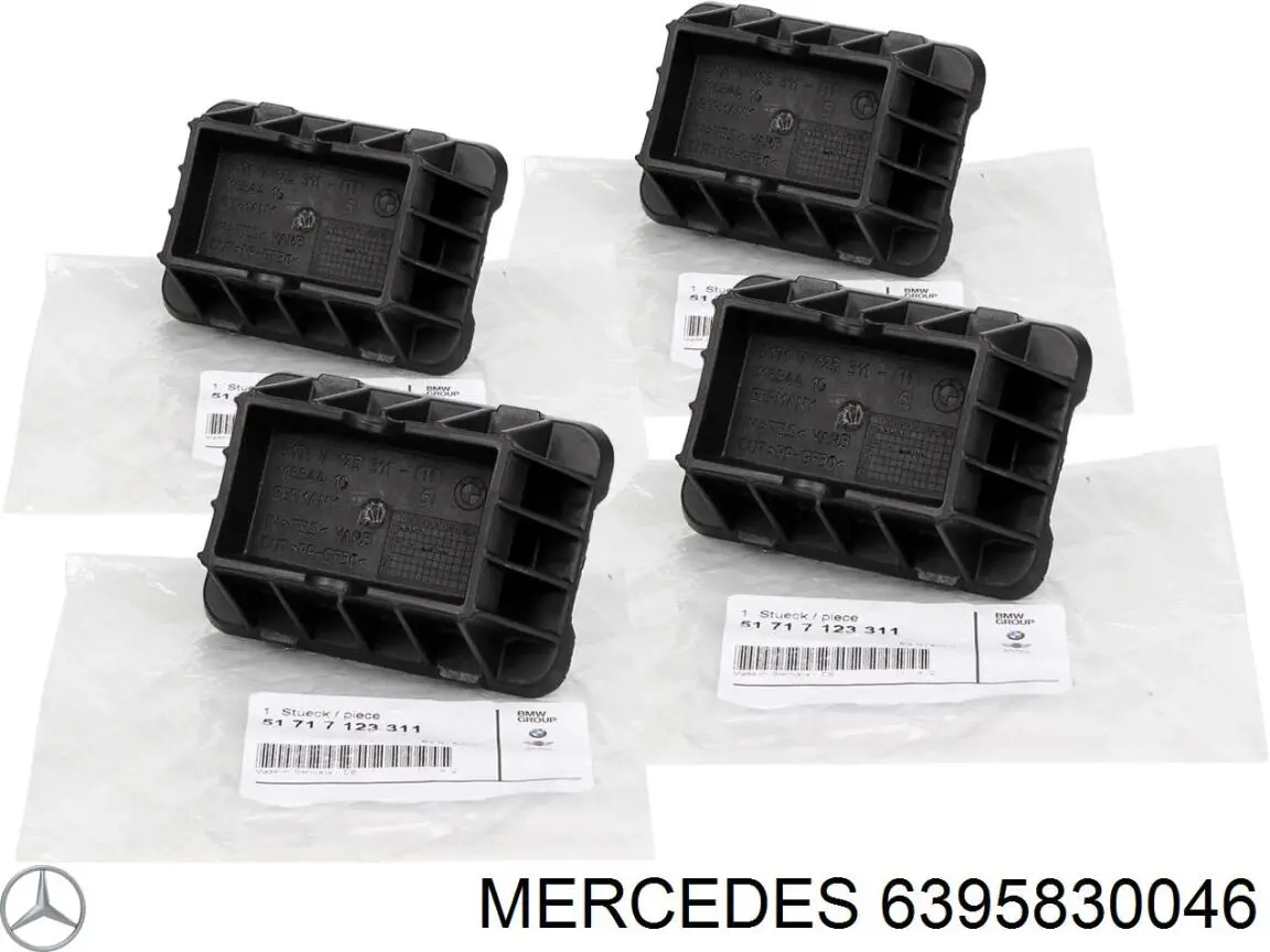 Comprar 6395830046 Mercedes Cojín inferior del gato