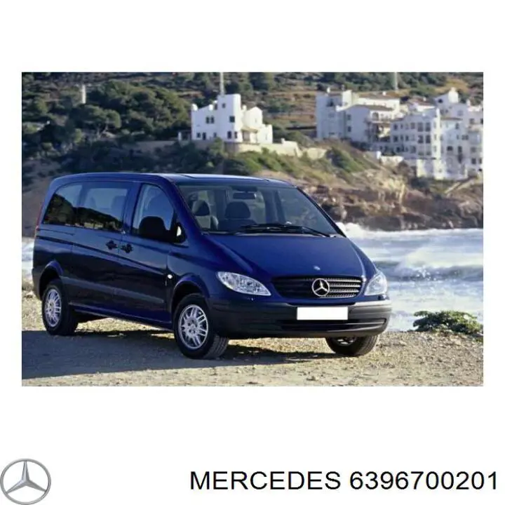 6396700201 Mercedes parabrisas