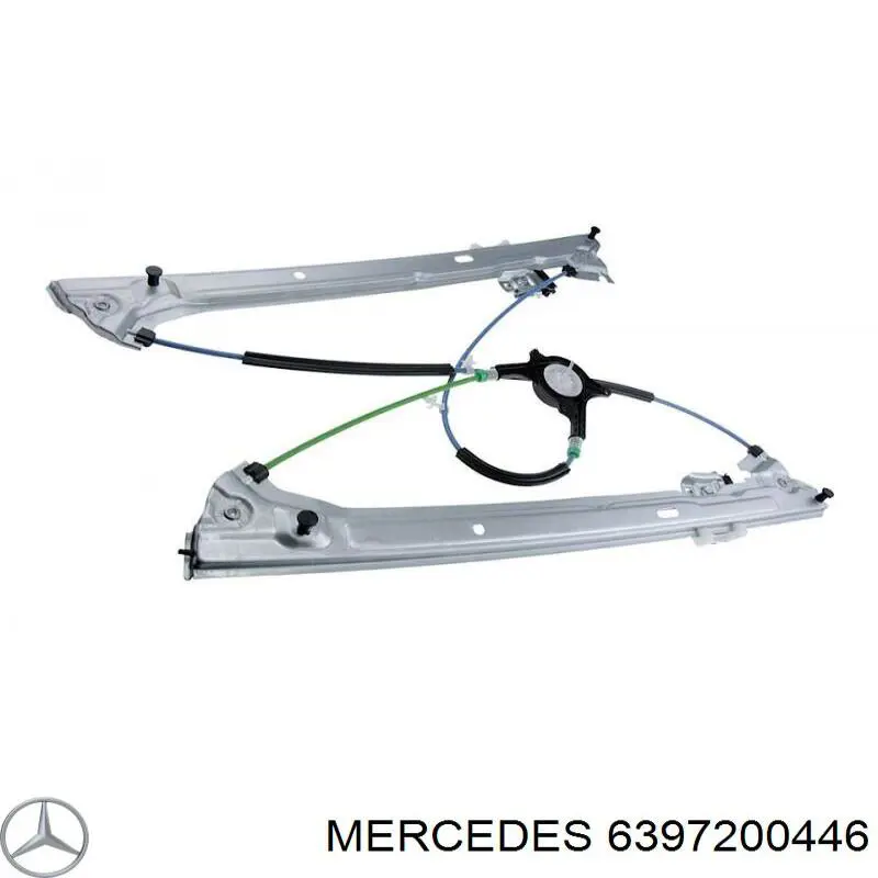 Comprar 6397200446 Mercedes Mecanismo de elevalunas delantero izquierdo