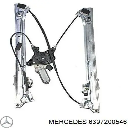 Mecanismo de elevalunas delantero derecha Mercedes 6397200546 precio, desde 41,83 EUR