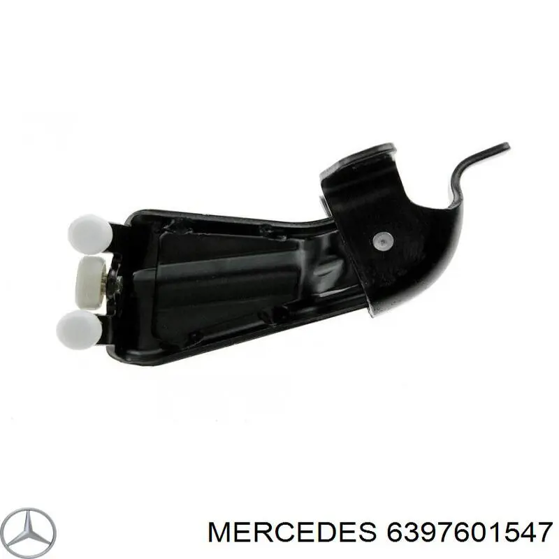 Rodillo central derecho de puerta corrediza 6397601547 Mercedes