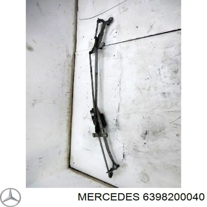 Trapezio del limpiaparabrisas Mercedes A6A398200040 precio, desde 60,98 EUR
