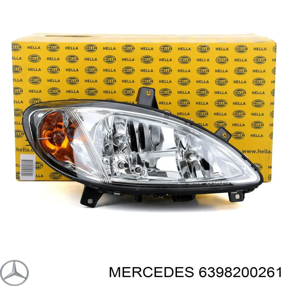 Faro derecho Mercedes 6398200261 precio, desde 110,09 EUR
