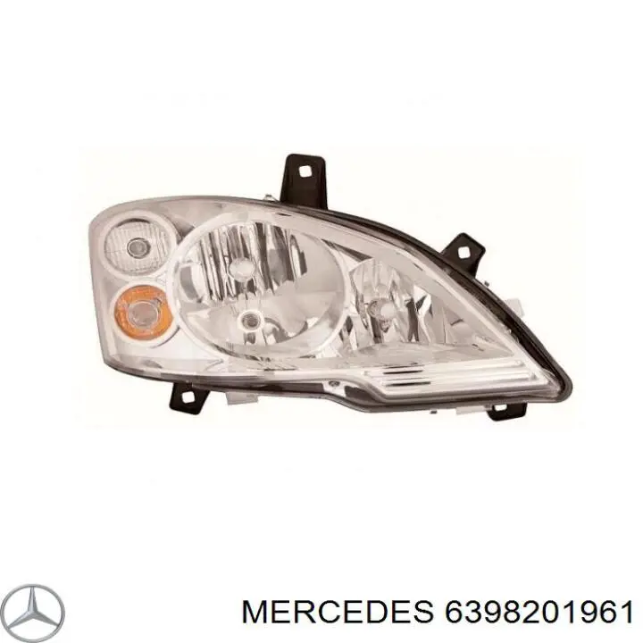 Comprar 6398201961 Mercedes Faro derecho
