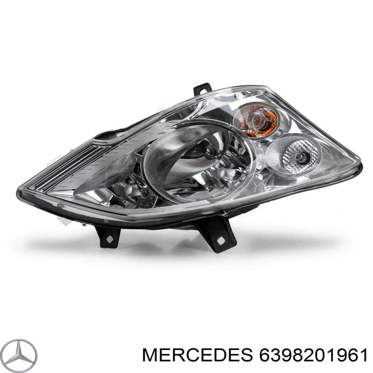 Faro derecho Mercedes 6398201961 precio, desde 177,57 EUR