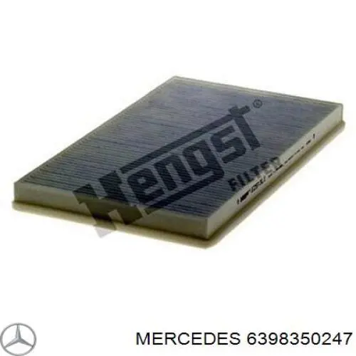 6398350247 Mercedes filtro habitáculo