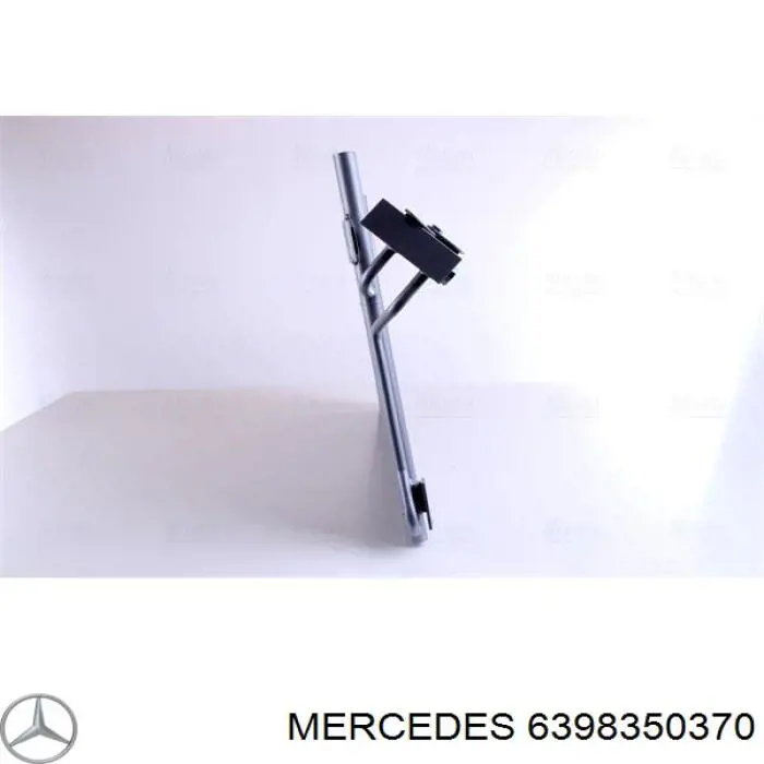 6398350370 Mercedes condensador aire acondicionado