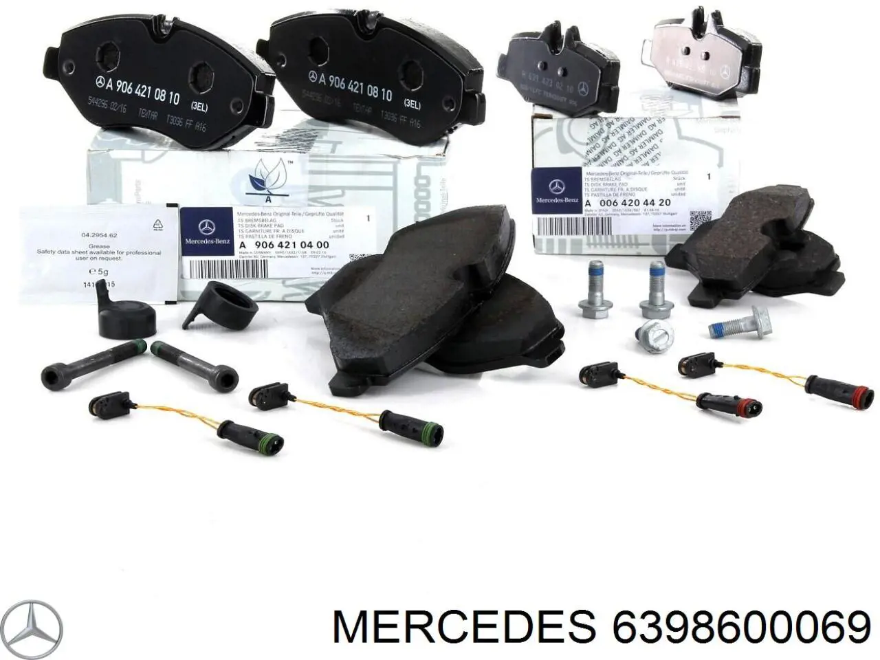 Comprar 6398600069 Mercedes Palanca de bloqueo del cinturón de seguridad delantero izquierdo