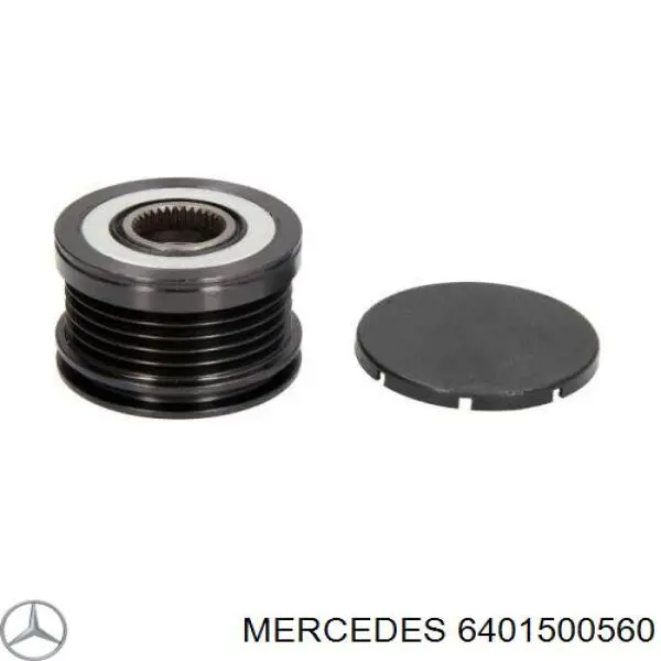 6401500560 Mercedes polea alternador