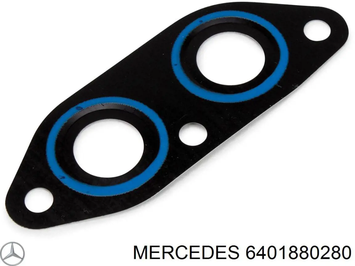 6401880280 Mercedes junta de enfriador de aceite superior