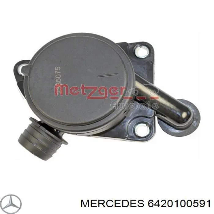 6420100591 Mercedes válvula, ventilaciuón cárter