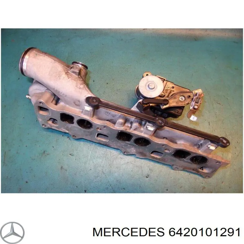 Tubo del sistema de recirculación de gases de escape EGR Mercedes 6420101291