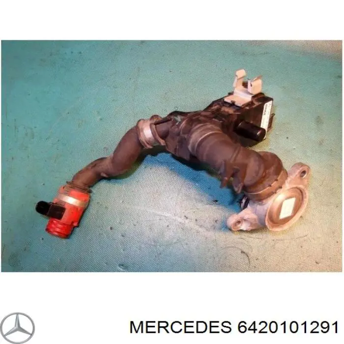 Tubo del sistema de recirculación de gases de escape EGR Mercedes 6420101291 precio, desde 96,33 EUR