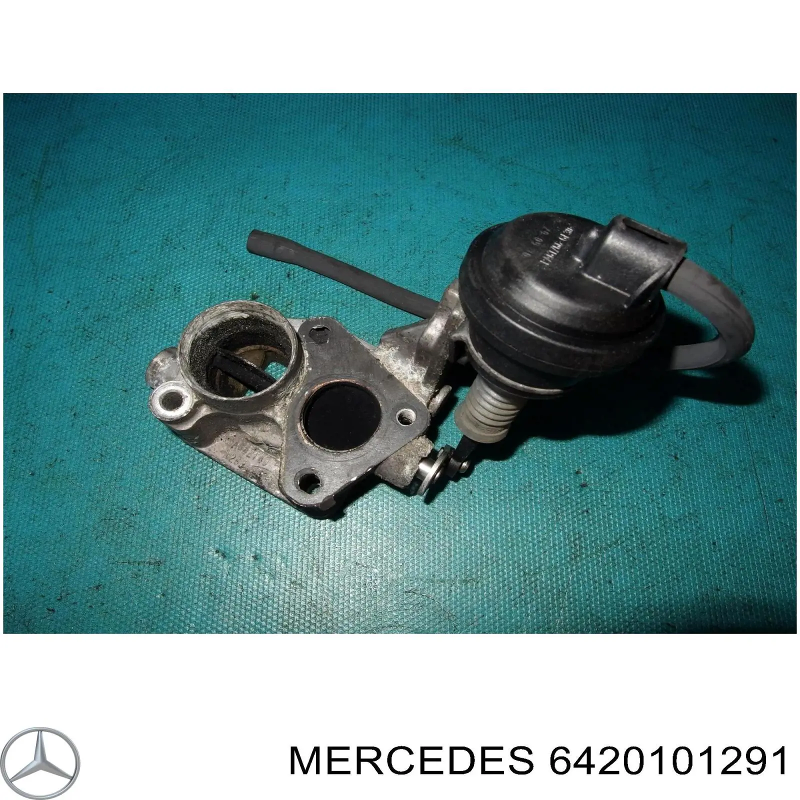 Tubo del sistema de recirculación de gases de escape EGR 6420101291 Mercedes