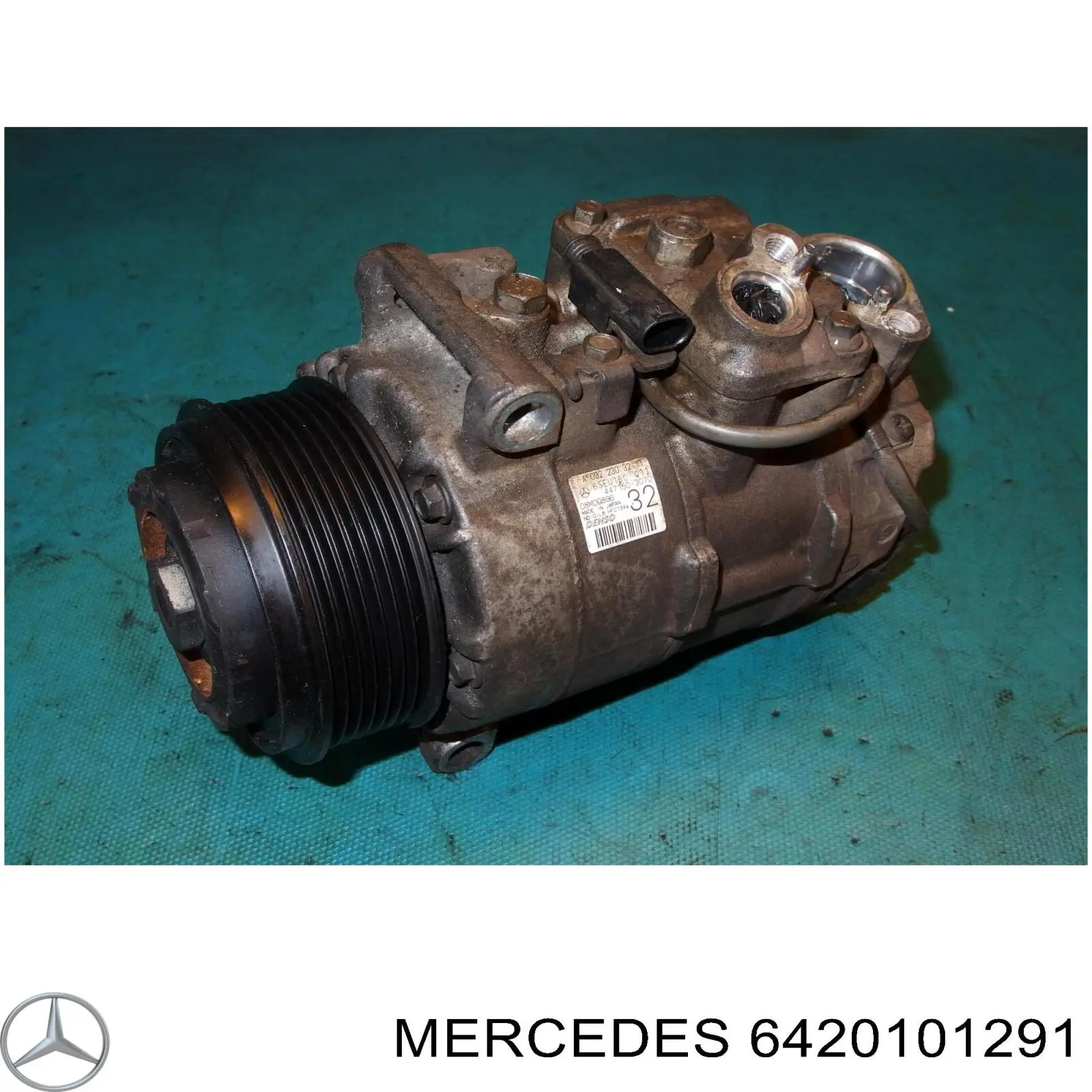 Tubo del sistema de recirculación de gases de escape EGR 6420101291 Mercedes
