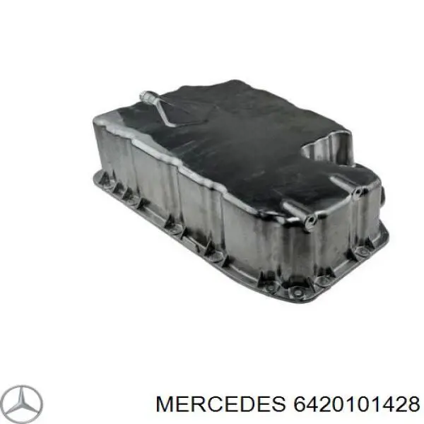 6420101428 Mercedes cárter de aceite, parte inferior