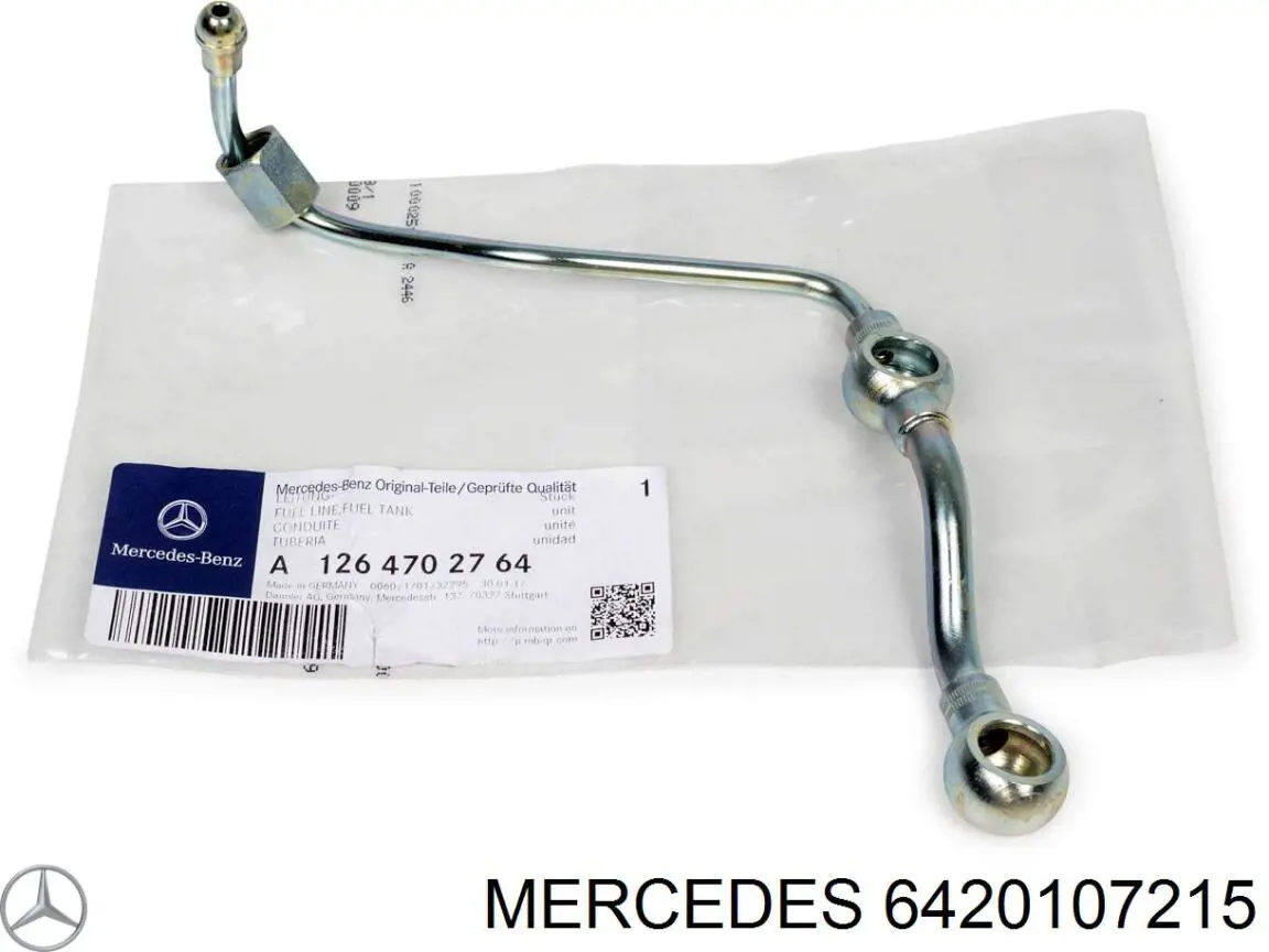 Comprar 6420107215 Mercedes Brida del separador de aceite del sistema de ventilación del cárter