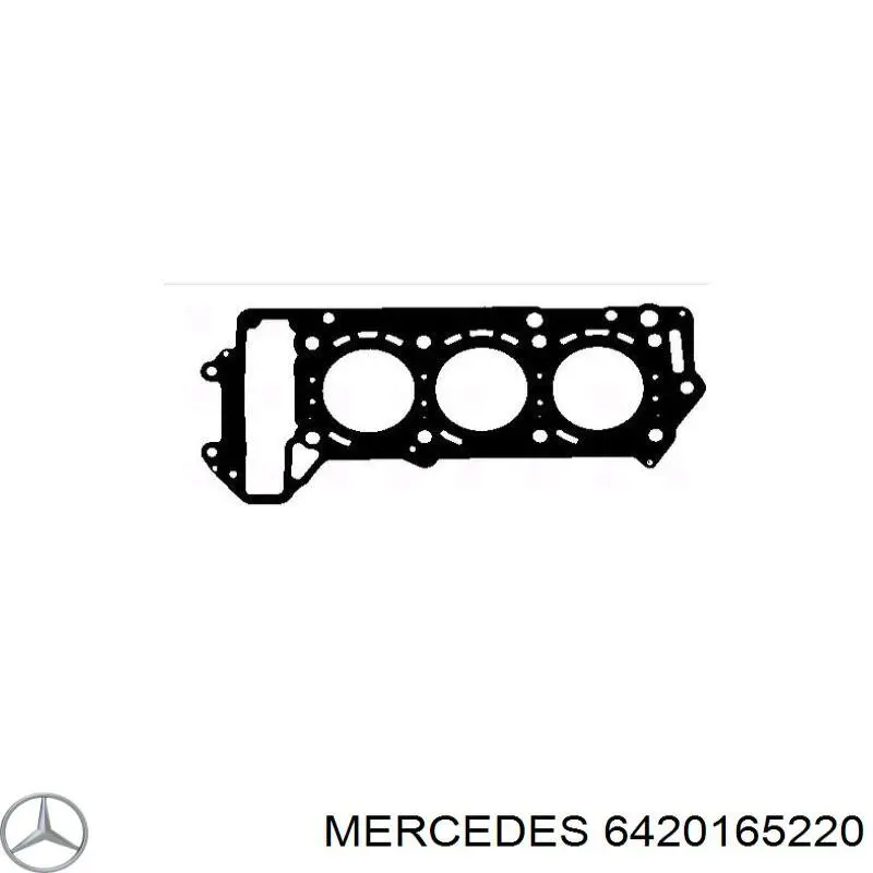 6420165220 Mercedes junta de culata derecha