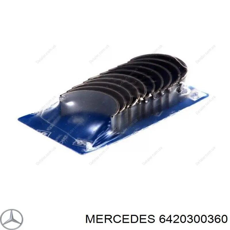 6420300360 Mercedes Juego de cojinetes de biela, estándar (STD)