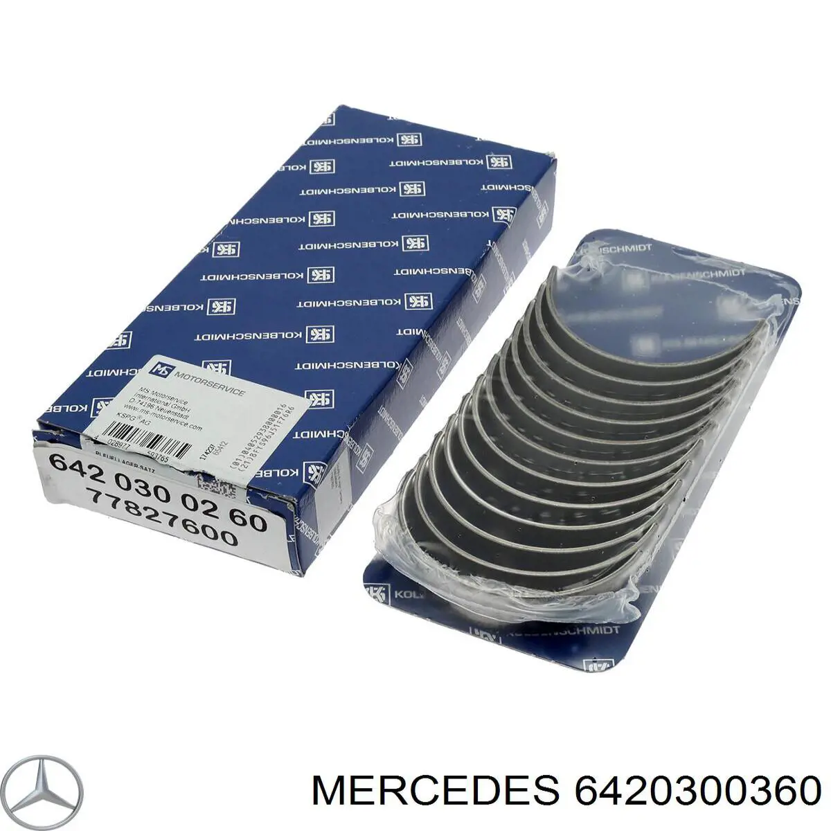 Juego de cojinetes de biela, estándar (STD) Mercedes 6420300360 precio, desde 41,78 EUR
