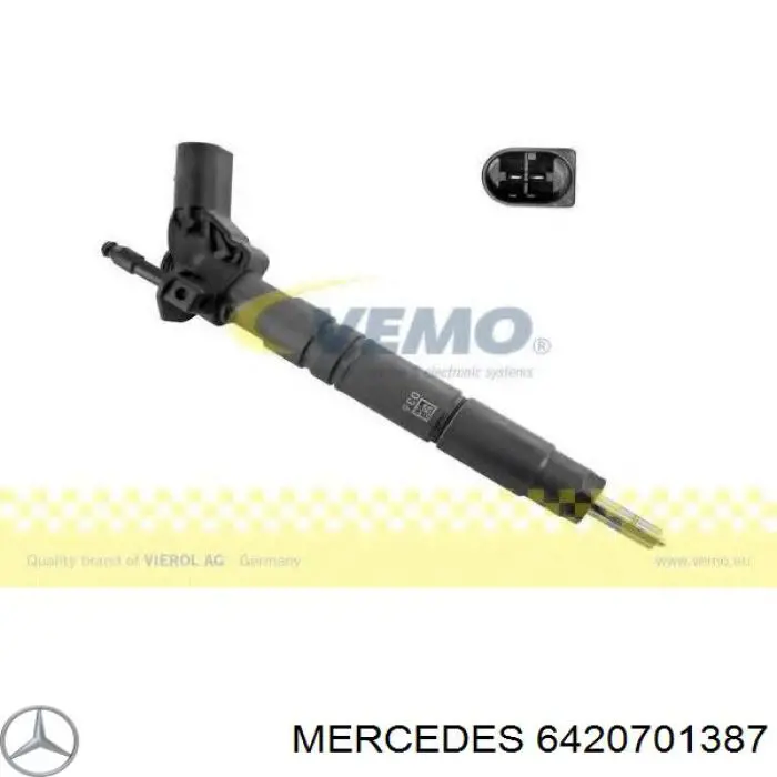 6420701387 Mercedes inyector