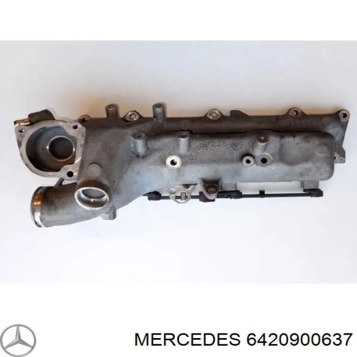 6420900637 Mercedes colector de admisión derecho