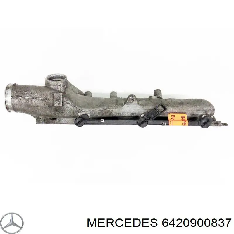 6420900837 Mercedes colector de admisión derecho